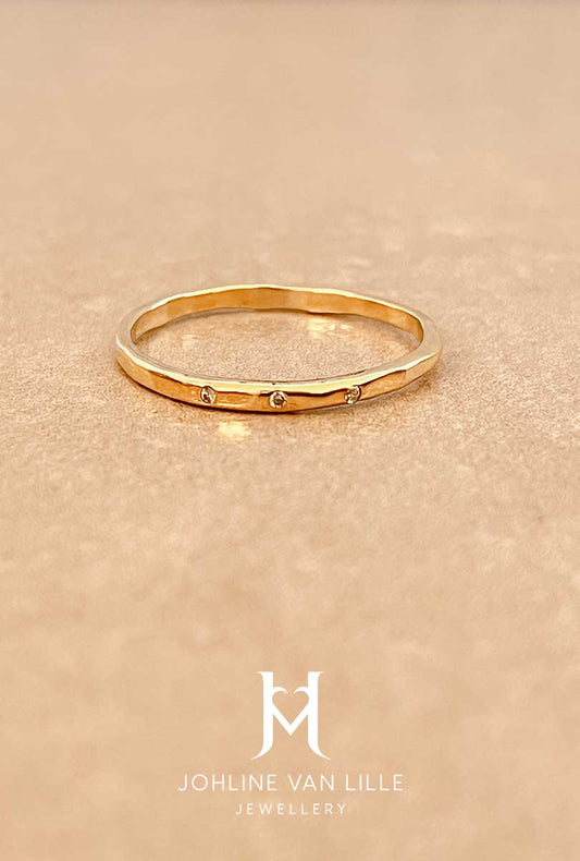 Unity Diamond Stack Ring